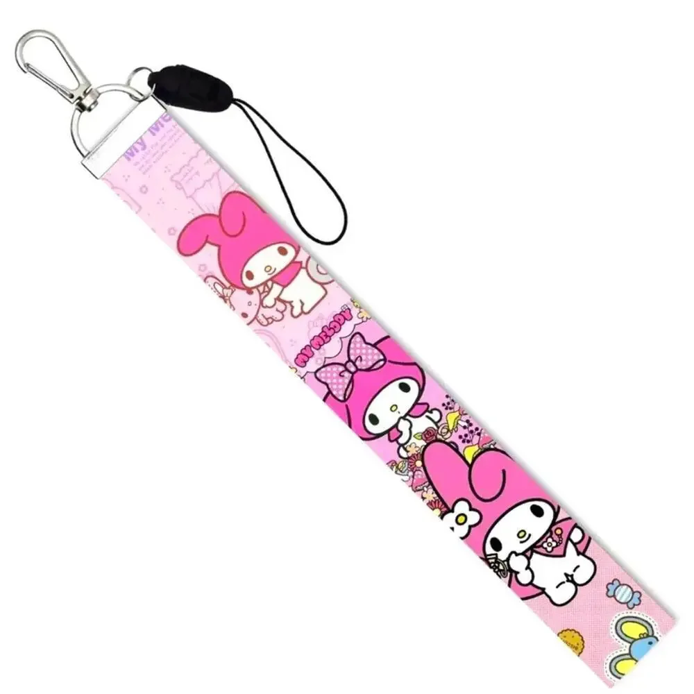 Sanrio My Melody Lanyard And Keychain Set Badge ID Card Holder